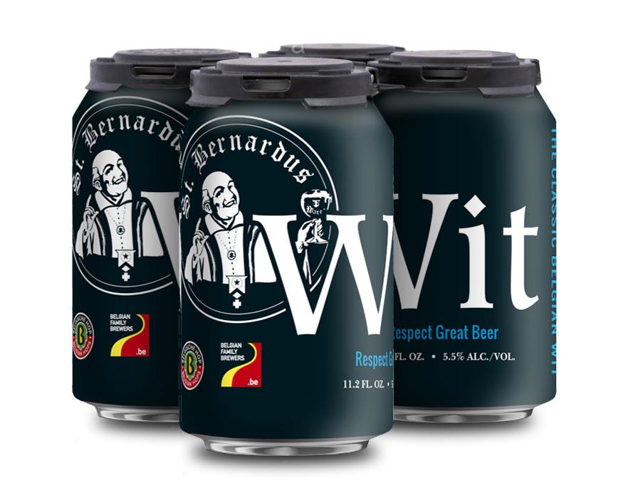 St Bernardus Wit 4pack cans